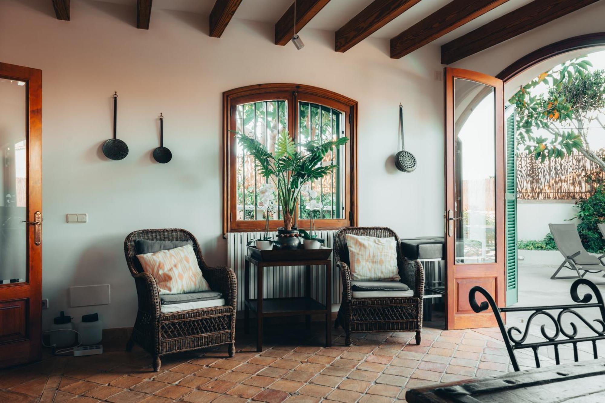 Mallorca Finca Haus Mit Pool Direkt Am Meer Es Trenc, Bootstour Moeglich Sa Ràpita Kültér fotó