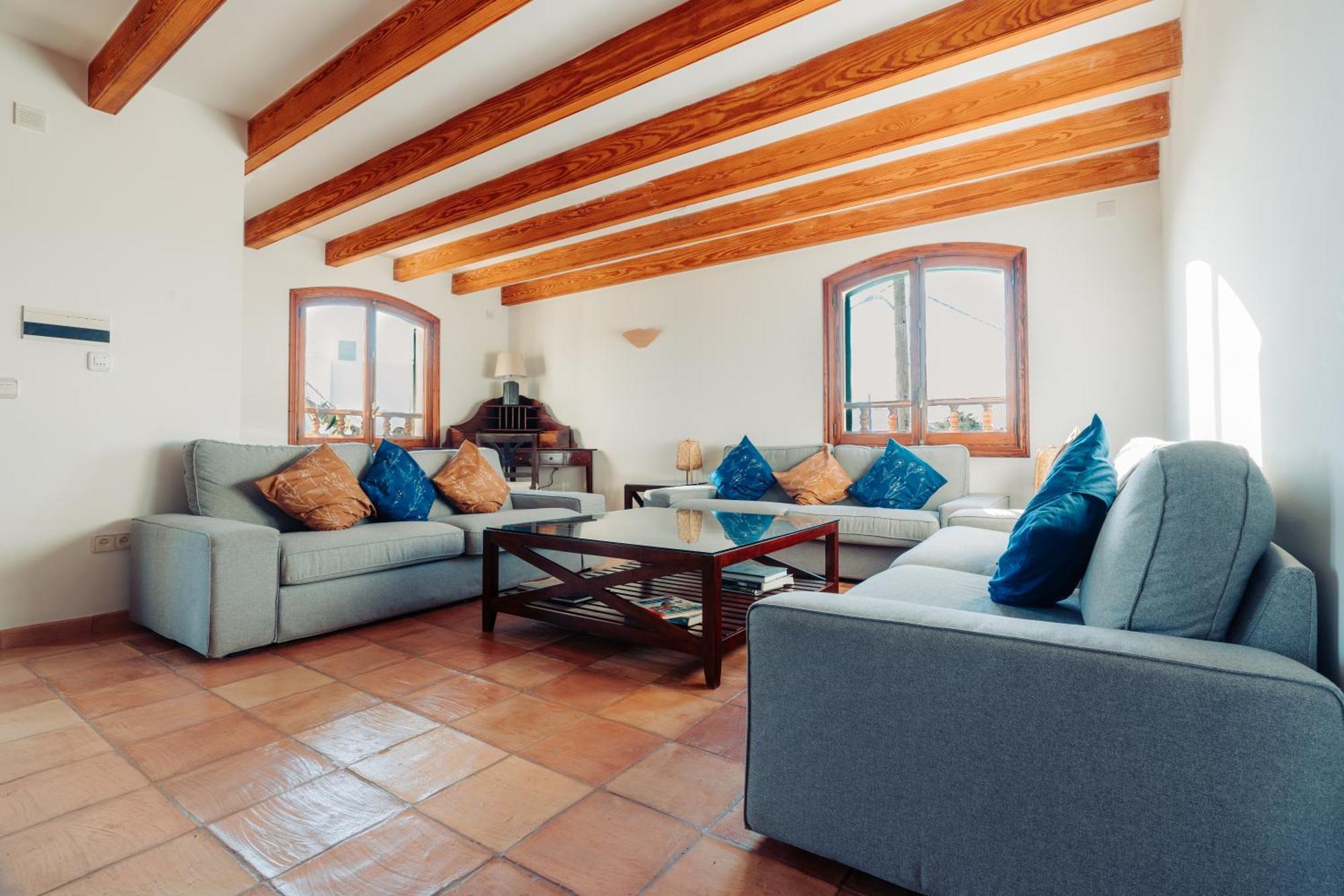 Mallorca Finca Haus Mit Pool Direkt Am Meer Es Trenc, Bootstour Moeglich Sa Ràpita Kültér fotó