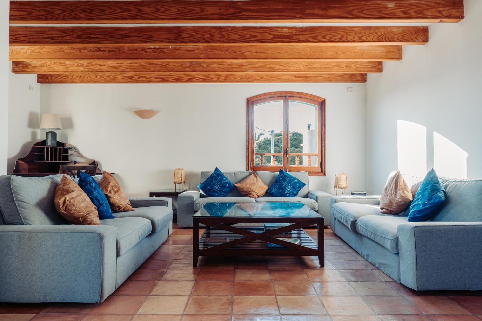 Mallorca Finca Haus Mit Pool Direkt Am Meer Es Trenc, Bootstour Moeglich Sa Ràpita Kültér fotó